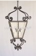 2048-4 Rustic Tuscan Style Wrought Iron Hanging Pendant