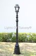 Street Light, Street Post Light, Tuscan Post Light, Mediterranean Style Post Light, Spanish Style Post Light, Tall Iron Post Light, Commercial Grade Iron Lighting, Exterior Post Light