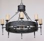 1936-8 Tuscan Style Chandelier