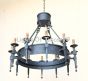 1937-12 Iron Chandelier