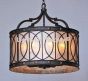 2084-8 Contemporary / Transitional Iron Drum Chandelier