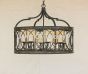 Contemporary/transitional Iron Chandelier