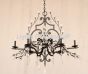 3121-6 Wrought Iron Italian Style Chandelier