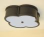 6635-4 Contemporary Style Clover Flush Mount Ceiling Light