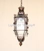 3053-1 Moorish Style Iron Indoor Hanging copper Lantern