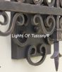 5580-3 Spanish Wrought Iron Vanity Bathroom Lights