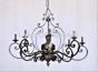 2506-8 Tuscan Mediterranean Style Iron Chandelier