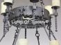 1378-18 Spanish/Tuscan Style Chandelier