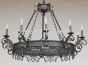 1433-10 Spanish Style Chandelier 