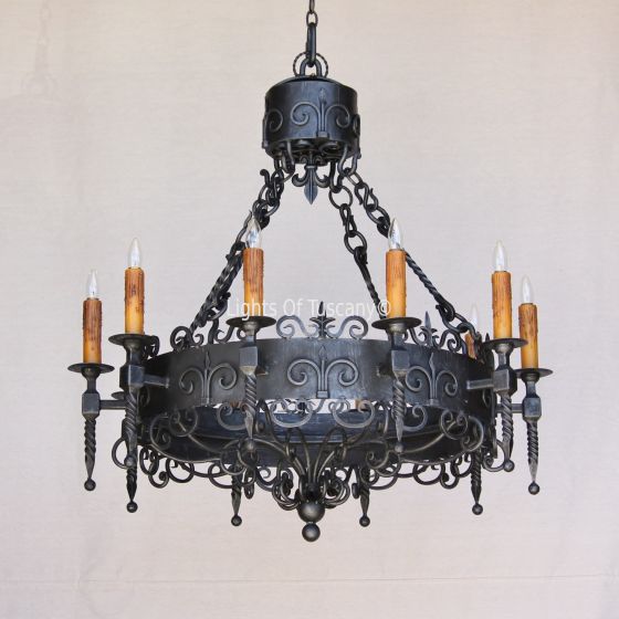 Game or Throne Gothic Chandelier
