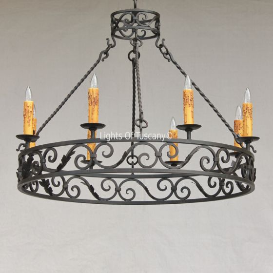 Tuscan Style Chandelier