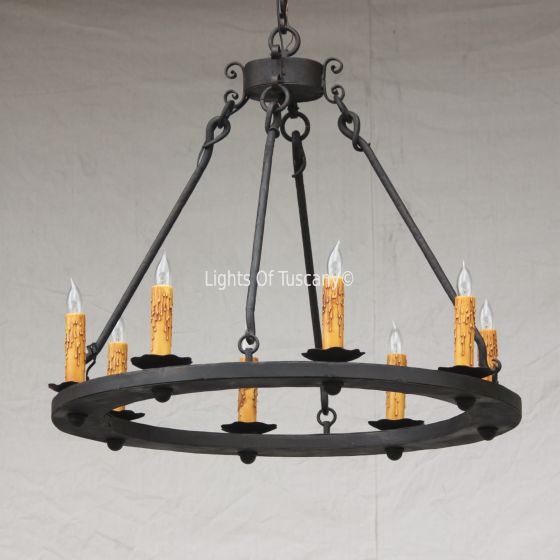 Spanish Revival Chandelier
