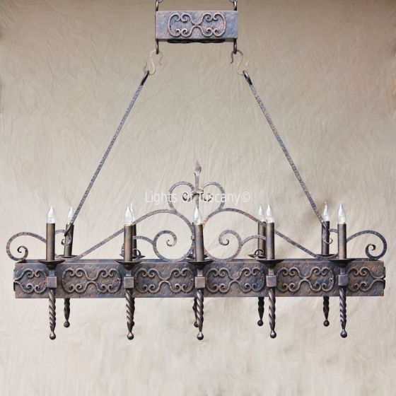 Spanish Revival Chandelier