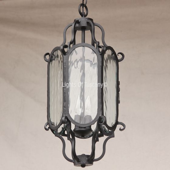 2038-5 Tuscan Style Hanging Lantern Light