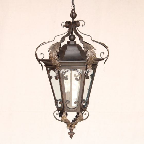 2072-3 Italian Tuscan Style Hanging Lantern