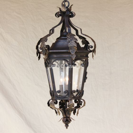 Tuscan pendant-Hand Forged-Wrought Iron
