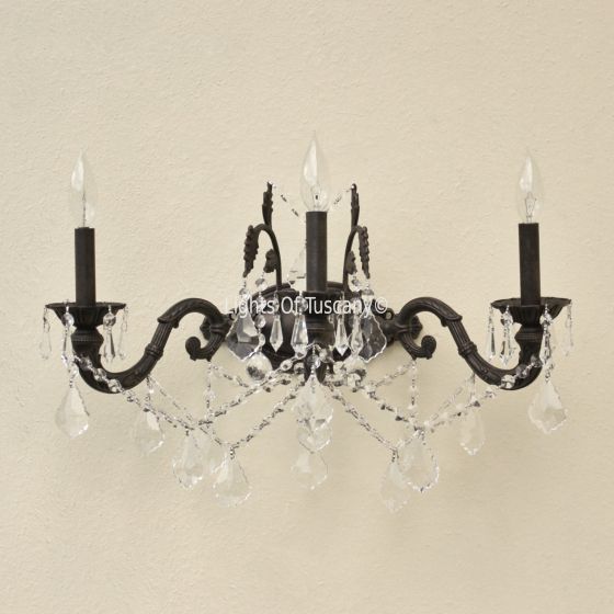 Cast Brass- Candelabra Wall Sconce