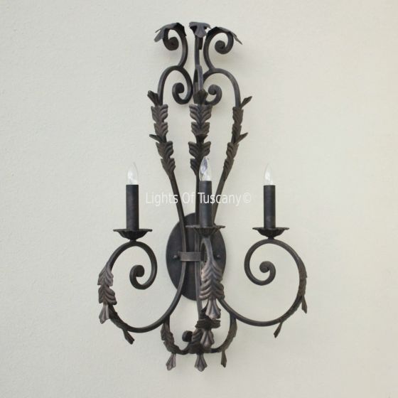 Tuscan wall sconce
