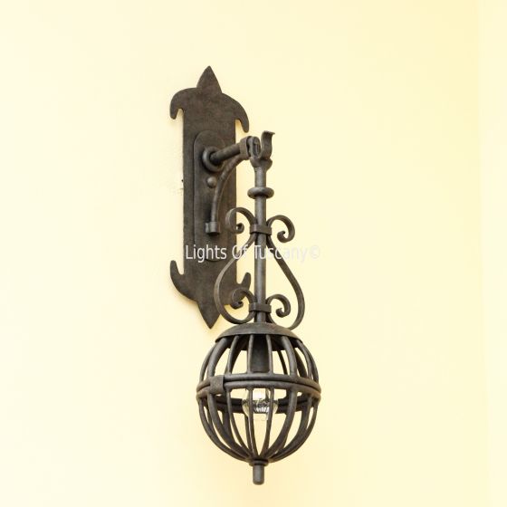 Medieval Style Iron Wall Light, Old World Wall Light, Exterior Lighting, Castle Style Wall Light, Vintage Style Wrought Iron Light, Outdoor Wall Light, Harry Potter Style Light, Game of Thrones Lighting, Set Decorative Lighting, Commercial Lighting, Custo