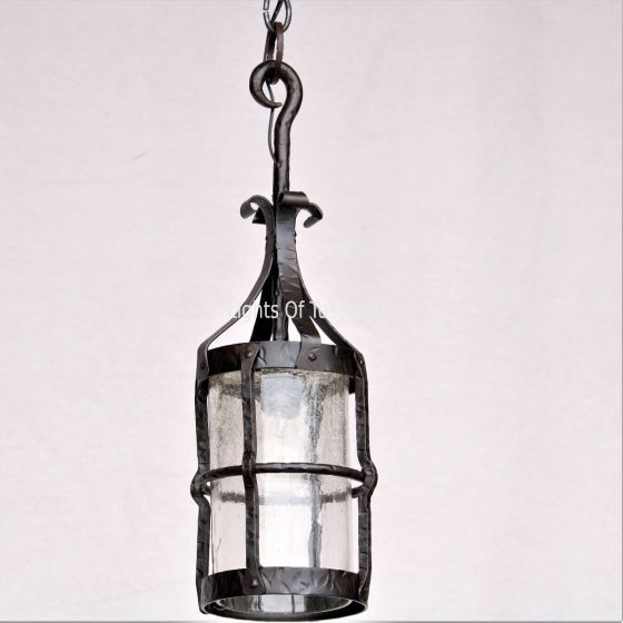 6513-1 Old World Spanish Style Iron Hanging Pendant