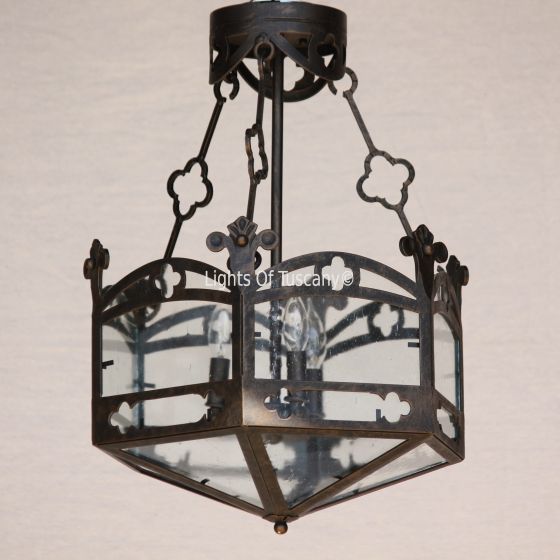 Gothic Medieval style ceiling light pendant