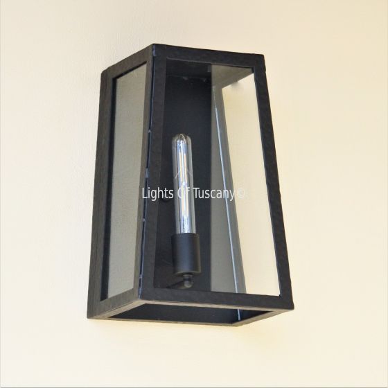 6965-1 Rustic Style Outdoor Pocket Wall Lantern Light