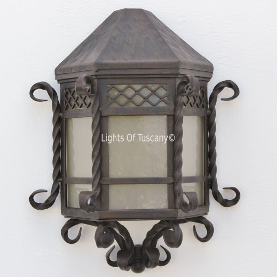 7020-1 Outdoor Spanish Style Iron Pocket
