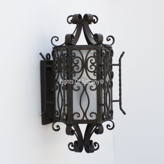 Spanish Revival /Colonial Wall Lantern.