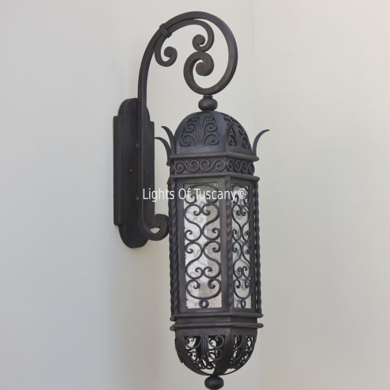 7150-3 Spanish Revival Antique Style Outdoor Lighting/ Fixture