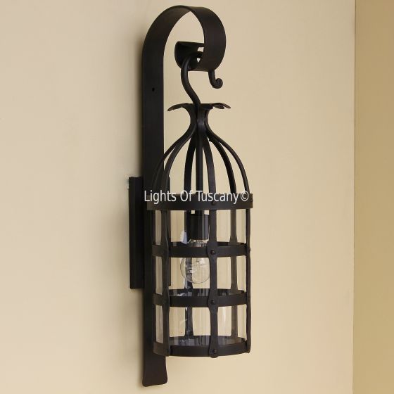 7351-1 French Style Cage Wall lantern Light