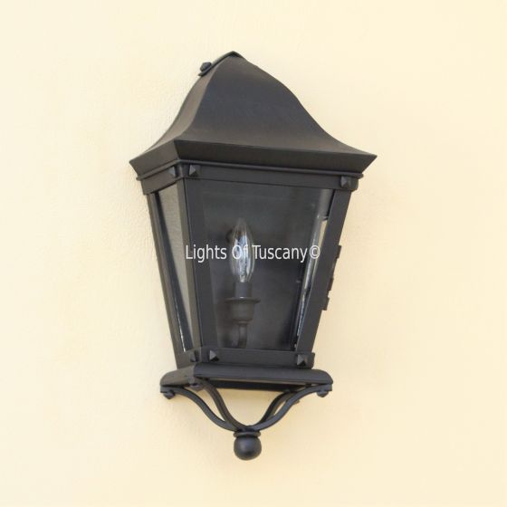 7364-1 Spanish Colonial Style Outdoor Pocket Wall Light