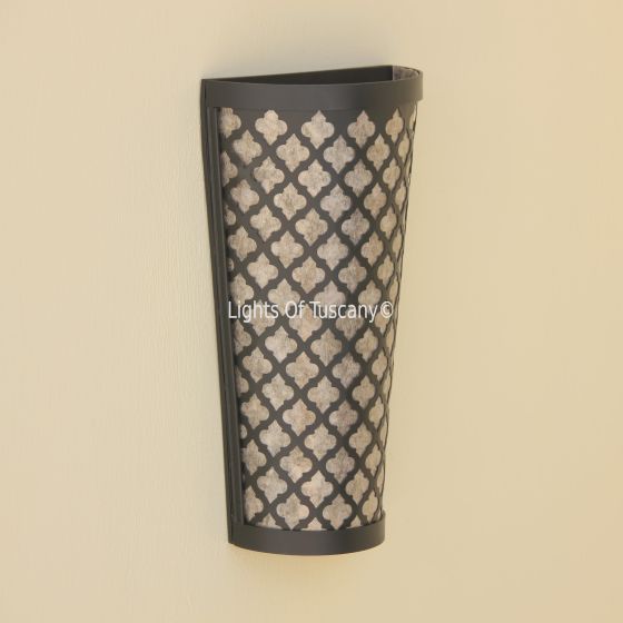 7905-1 Spanish Quatrefoil Wall Sconce