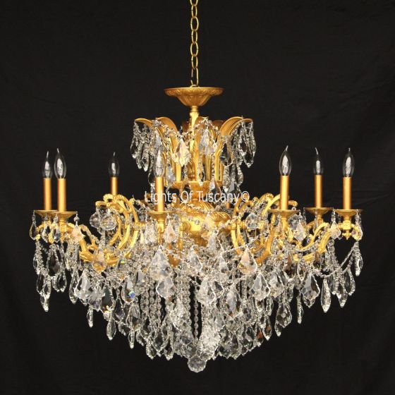 9733-8 European Style Crystal Chandelier