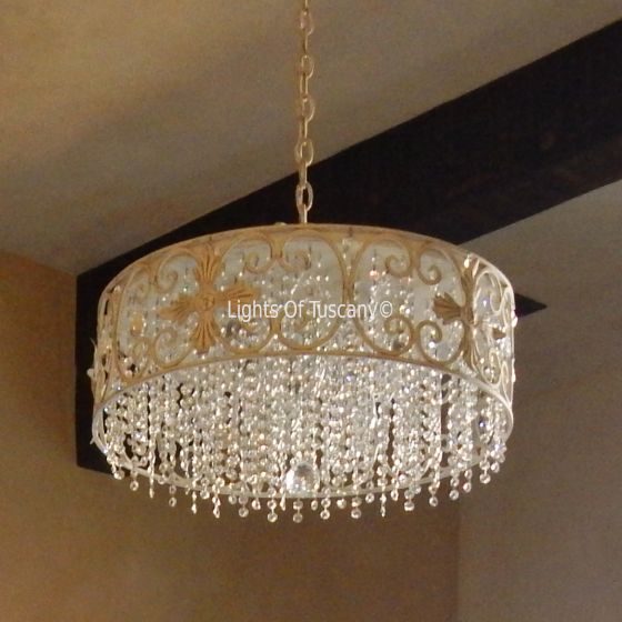 Custom Tuscan Chandelier