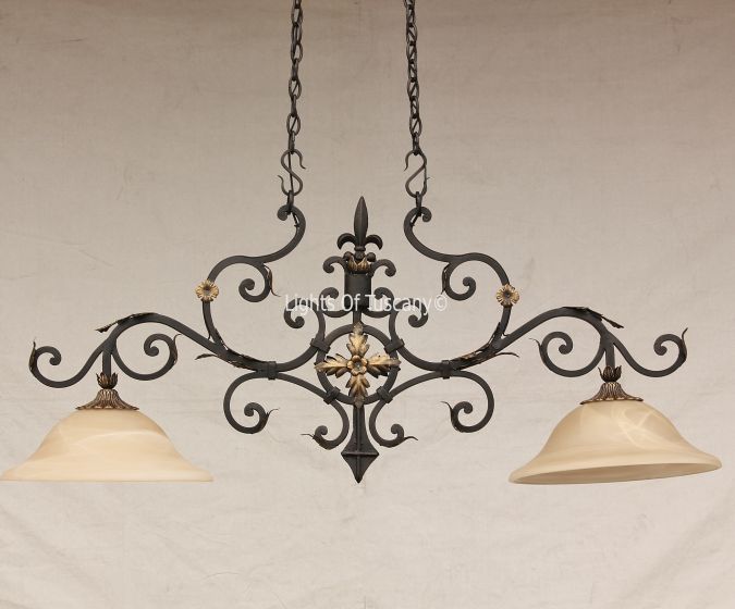 1540-2 Tuscan Style Pool Table Light