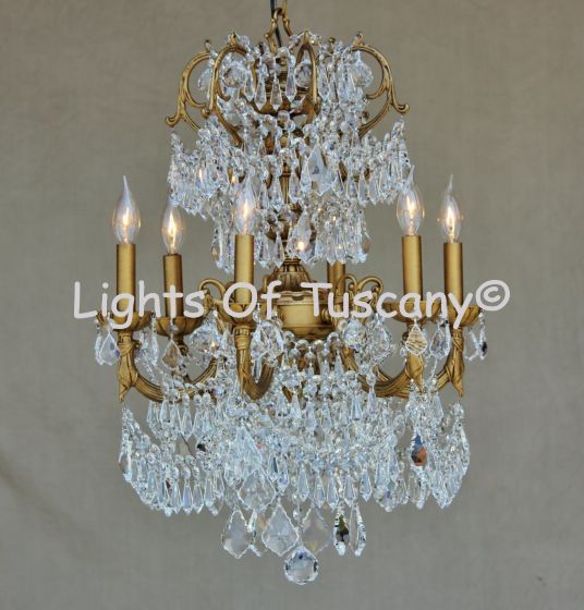 Crystal Chandelier-Hand Forged-Wrought Iron