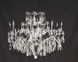 3415-8 Tuscan Style Iron Crystal Chandelier 