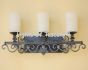 Mediterranean Style bathroom vanity bath bar light
