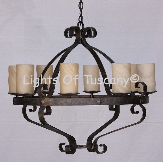 1638-6 Tuscan-Italian Country Style Chandelier