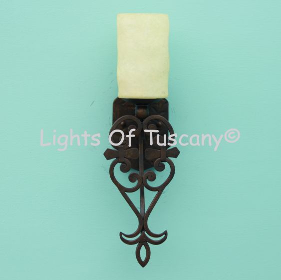 Spanish Revival / Spanish colonial wall sconce