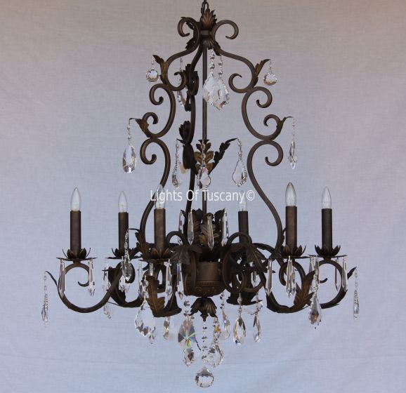 3565-8 Tuscan chandelier