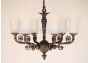 4247-6 European Cast Brass Chandelier