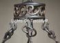 1561-8 Spanish Mediterranean Style Wrought Iron Chandelier