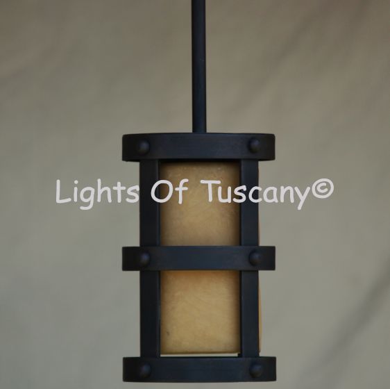 Mini-Pendant-Hand Forged-Wrought Iron