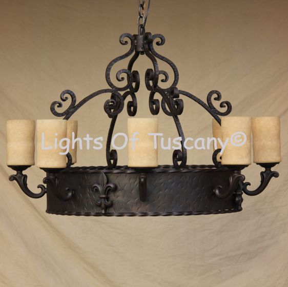 fleur-de-lis-Hand-Forged Wrought Iron