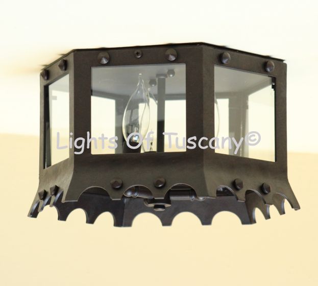 6633-3 Contemporary Flush Mount Light