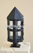 7556-1P Spanish Old World Style Outdoor Iron Post Light