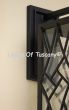 7831-3 Contemporary Style Wrought Iron Outdoor Wall Lantern