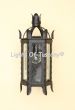 Gothic Iron Light, Outdoor Gothic Light, Medieval Outdoor Light, Castle Light, Old World Light, Wrought Iron Lighting, LED lighting, Vintage metal wall light, Exterior wall-mounted lamp, Patio and backyard lighting,Decorative exterior wall sconce