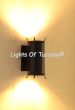 7882-2 Outdoor Iron Pocket Wall Light